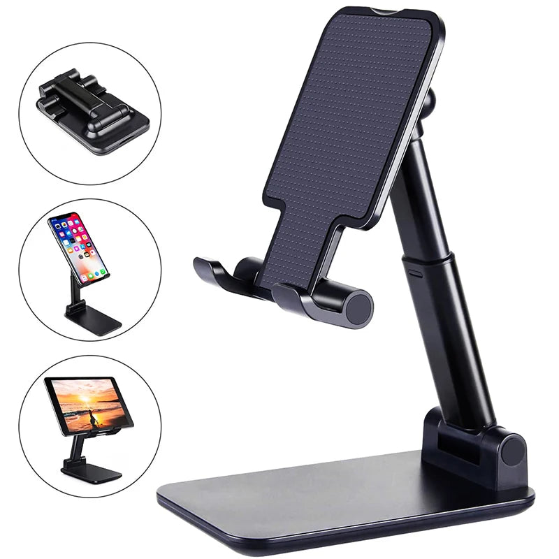 SUPORTE MAX: prático e ajustável para celular e tablet!